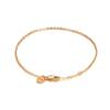 Colección de Pulseras de Diamante de Plata 925 Transfronterizas Europeas y Americanas Que No Se Desvanecen, Oro Real 18K Pulseras Versátiles de Lujo Accesible Venta al por Mayor Ui