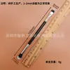 Pincel de Sombras de Ojos de Doble Punta, Aplicación de Color Portátil, Detalles de Sombras de Ojos, Difuminado de Corrector de Ojeras, Pincel de Doble Punta, Pincel de Maquillaje, Maquillaje Fácil de Aplicar