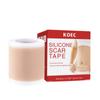 KOEC parche corporal de gel de silicona parche desvanecedor Cinta de silicona para cicatrices 4 * 1.5M parche para la piel explosiones transfronterizas