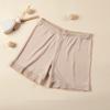 Leggings de Seda para Mujer de Nuevo Estilo Ropa Interior de Seda de Morera Cómoda de Grado Plus Pantalones Cortos de Seguridad de Encaje para Mujer M-XXL