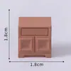 Micro Paisagem Criativa Retrô Estudo Sala de Estar Móveis Ornamentos DIY Casa de Bonecas Acessórios de Decoração Pequenos Enfeites de Mesa