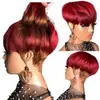 Nuevas Pelucas Europeas y Americanas 2025 para Mujeres con Cabello Corto y Liso, Cabello Corto para Mujeres, Cabello Corto Afro Natural Esponjoso, Listo de Fábrica para Entrega