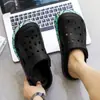 Zuecos de Eva para Hombre, Deportes al Aire Libre de Verano, Suela Suave Antideslizante, Doble Uso, Conducir, Sandalias de Playa para Exteriores