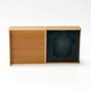 Caja de Empaque para Funda Protectora de Audífonos Lista para Usar Caja de Empaque para Audífonos Bluetooth Inalámbricos Empaque con Veta de Madera para Audífonos Apple Caja de Madera