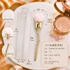 Flor de Rosa Más Vendida Transfronteriza Polvo Suelto Brocha de Maquillaje Herramientas de Belleza Brocha para Polvo de Uñas Brocha para Rubor Brocha para Contorno Brocha de Maquillaje Individual
