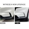 Dedicado a Honda 23 CRV fogshade dianteiro e traseiro lâmpada de nevoeiro quadro decorativo CR-V modificação acessórios galvanoplastia/padrão de fibra de carbono