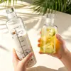 Venta directa de fábrica vaso de agua de vidrio, vaso transparente, alto valor estético, alto borosilicato, simple y transparente, adecuado para té de flores y jugo de frutas