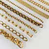 Venda Direta da Fábrica Joias Estilo Europeu com Corrente, Unissex, Corrente Cobra Cravejada com Diamantes, Colar de Metal, Acessórios de Corrente para Pingente