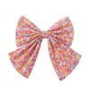 Acessórios de Cabelo Personalizados para Crianças de Início de Primavera, Laço Floral Estilo Preppy, Grampos de Cabelo Estilo Japonês, Acessórios de Cabeça de Tecido, Personalizados de Acordo com as Imagens 3884