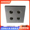 Regla Cuadrada de Mármol Grado 00 de Alta Precisión Shandong Herramienta de Medición de Precisión de Granito Azul y Blanco de Jinan Regla Cuadrada de Ángulo Recto de 90 Grados