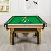 Mesa de Billar Estilo Americano Fuerte T9 Mediana Ocho Mesa de Billar Estilo Chino Tipo Estándar Sala de Billar Automática 24 Horas Venta al por Mayor