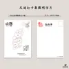 Postal Mapa de las 34 Provincias y Ciudades Nacionales Tarjeta Coleccionable de Sellos de Viaje Dibujo a Mano para Colorear 2 en 1 Cultural y Creativo al por Mayor