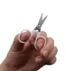 Tesoura de Rosca Doméstica de Aço Inoxidável Personalizada Tesouras Mini para Crianças Tesouras Seguras para Corte de Papel Artesanal DIY
