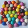 Cuentas Acrílicas de Color Sólido al por Mayor 6/8/10/12 mm Material para Bisutería por Libra Color Caramelo Cuentas Sueltas Cuentas Redondas Lisas