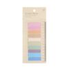 Etiqueta de Clasificación de Datos Escritible Estilo Europeo Color Morandi Transparente Etiqueta Índice Marca de Estudiante Marcapáginas Papel Post-it