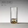 Juego de Copas para Licores de Cristal con Decantador, Vasos Pequeños de Vino para el Hogar, Copas Bala con Pan de Oro, Copas para Licores Jinshan, Utensilios para Vino