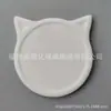 Porta-copos de cerâmica lisos para atacado transfronteiriço porta-copos de cerâmica absorventes porta-copos de presente Wen Chuang impressão de logotipo faça
