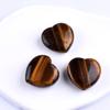 Piedra Natural de Venta Caliente Transfronteriza 30*12 Corazón No Poroso Cristal Rosa Accesorios de Juguete Arqueológico Corazón DIY Pequeño Regalo