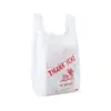 Bolsa Sorriso Ponto Plástico Transparente Bolsa Carteiro Bolsa Colete Espessada Embalagem de Alimentos Bolsa de Conveniência Descartável Atacado