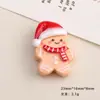 Acessórios de Resina Desenho Animado DIY Joias 11 Natal Cola de Chantilly Grampos de Cabelo Capas de Celular Fivelas de Sapato Pingentes de Chaveiro