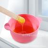 Máquina de depilación con cera caliente transfronteriza, recipiente interior de silicona para terapia de cera de belleza, recipiente para derretir cera, revestimiento antiadherente fácil de limpiar, 400 ml
