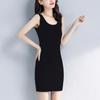 Vestido de Verão Sexy de Alça Fina de Alta Qualidade Feminino Curto Justo Elegante Saia Emagrecedora Pura Estilo Chanel