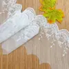 Encaje Malla Borde de Encaje Bordado por Computadora Seda de Leche Accesorios para Ropa de Mujer Malla Bordado Encaje Fabricante Mayorista