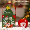 Adornos Navideños Creativos Árbol de Navidad Papá Noel Creativos para el Hogar Dibujos Animados Mini Adornos de Escritorio Adornos para el Coche