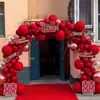 Arco de balões para casamento, decoração de portão rural, banquete de noivado de hotel, conjunto de porta de balões para casamento, decoração festiva de casamento
