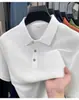 [Várias Cores Disponíveis] Camiseta Polo Masculina de Manga Curta Verão Nova Casual de Negócios Gola Polo Top de Algodão