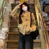 Chaqueta Corta de Béisbol Estilo Chanel Patchwork Retro Americano Ropa de Trabajo 2026 Primavera/Otoño Holgada Cuello Alto Chaqueta Superior para Mujer