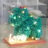 1314 Mini Flor Eterna Unicornio Espuma de Polietileno 520 Día de San Valentín Regalo de Navidad Flor de Simulación Unicornio Al por Mayor