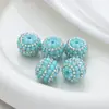 Cadena de Diamantes de Perlas de Colores Nuevos con Strass, Cuentas de Agujero Recto, Cuentas Pesadas para Bricolaje, Accesorios para Joyería al por Mayor