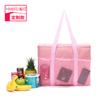 Bolsa de hombro para picnic al aire libre con logotipo imprimible de fábrica, bolsa de hielo portátil de gran capacidad y sencilla para conservación del frío, bolsa para el almuerzo