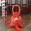 Fornecedor da Fábrica Tecidos Criativos de Seda e Cetim Sacos de Tecido para Doces de Casamento Estilo Chinês Caixas de Doces de Casamento Bolsa de Ombro Presente de Casamento Sacos de Doces de Casamento