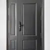 Set de 10 Puertas de Entrada de Acero Falsificado Color Cobre en Stock para Uso Residencial, Puertas de Entrada de Alto Valor Estético, Suministro Directo del Fabricante, Protección Solar