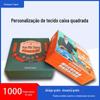Comercial Posto de gasolina tecido personalização hard box Restaurante Restaurante tecido personalização logotipo impressão caixa tecido facial atacado atacado