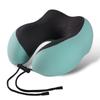 Almohada en Forma de U Almohada de Espuma Viscoelástica Núcleo Portátil para Viaje Asiento de Avión Almohada para Cuello de Coche Almohada en Forma de U Rebote Lento Almohada en Forma de U