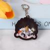 Llavero acrílico con música rockera para fans del anime, bonito colgante de dibujos animados, mochila escolar para estudiantes, pequeño regalo personalizado.