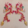 Pieza de bordado dragón chino pasta caliente al por mayor COS Hanfu traje antiguo parche de tela ropa de anfitrión accesorios de ropa de baile