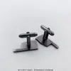 Soporta Servicio de Personalización de Logo, Gemelos de Metal para Hombre, Accesorios para Ropa Formal de Negocios, Decoraciones para Puños de Camisa de Hombre