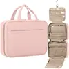 Bolsa de Maquillaje de Viaje con Herramientas de Peluquería en Stock, Bolsa de Maquillaje Esponjosa, Bolsa de Maquillaje de Estilo Abierto, Neceser, Bolso de Mano Portátil