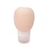 Producto popular transfronterizo: Botellas Recargables para Champú, Botellas de Silicona Exprimidoras para Gel de Ducha y Loción, Botellas Recargables de Tamaño Viaje
