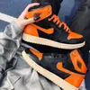 Versión Original Pura Zapatos para Hombre Aj Cara de Fantasma Gancho Primavera y Otoño Zapatillas de Caña Alta para Pareja Zapatos Deportivos Aj1 Zapatos de Baloncesto Zapatos para Mujer