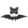 Conjunto de Máscara de Maquiagem com Asas de Morcego para Crianças de Halloween Festa de Jardim de Infância Fantasias para Performance Cosplay