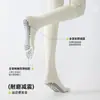 Calcetines de Yoga Profesionales de Cinco Dedos Otoño e Invierno Calcetines Deportivos de Caña Alta Fitness de Interior Antideslizantes Amortiguación Calcetines Largos de Pilates