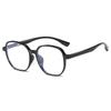 2022 nuevo armazón transparente gafas lisas celebridad de internet armazón grande se puede equipar con gafas para miopía grado gafas anti luz azul al por mayor