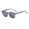 Gafas de Sol Redondas Pequeñas Estilo Nuevo Estampado de Leopardo Transfronterizas para Hombres y Mujeres, Gafas de Sol Retro Artísticas de Alta Gama Anti-UV