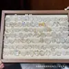 Coleção de Cristal Branco Natural, Contas de Abóbora, Contas de Flor de Maracujá, Acessórios Artesanais, Pulseiras DIY Feitas à Mão, Joias da Moda