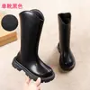 Zapatos para Niñas, Botas Largas Infantiles, Nuevo Estilo Invierno 2025, Botas Largas para Bebé Otoño e Invierno, Botas de Cuero de Doble Capa de Caña Alta para Niñas